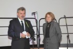 Senator Kazimierz Kleina i Violetta Tkacz- Laskowska